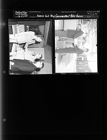 New Naval Reserve Unit Commander; Polio vaccine (2 Negatives) (April 20, 1954) [Sleeve 64, Folder d, Box 3]